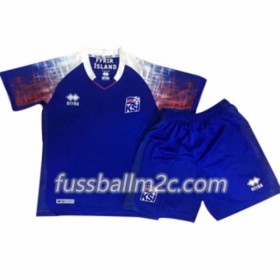 Fußballtrikots Island Kinder Heim Trikotsatz WM 2018